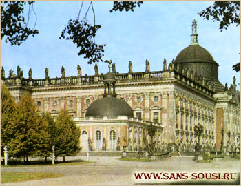 Новый дворец. Парк Сан-Суси. Потсдам / www.sans-souci.ru