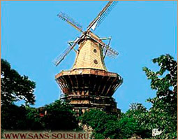 Ветряная мельница. Парк Сан-Суси. Потсдам, Германия / www.sans-souci.ru