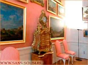 Третья гостевая комната. Дворец Сан-Суси. Потсдам / www.sans-souci.ru
