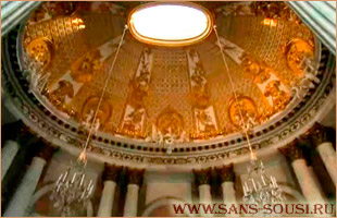 Мраморный зал. Дворец Сан-Суси. Потсдам, Германия / www.sans-souci.ru